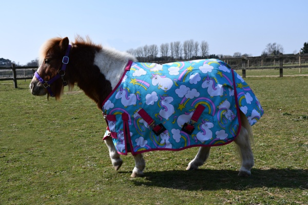 Rhinegold - Unicorn Mini Torrent turnout rug